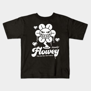 Howdy! Flowey Kids T-Shirt